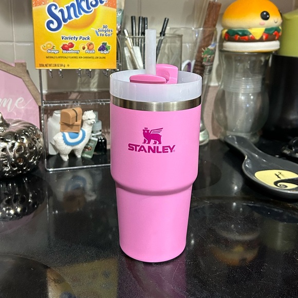 Peony 20 ounce Stanley Tumblr rarely used in great condition! Ships quick! - Picture 3 of 6